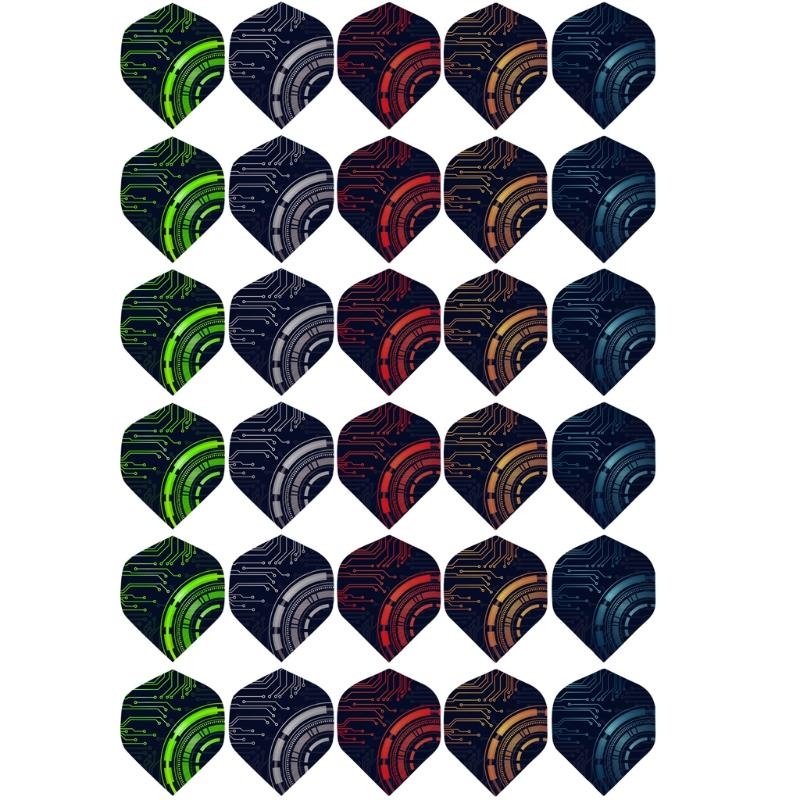 Sports Equipment In Flight - 30pcs/pacote penas trasas vôo esportes ao