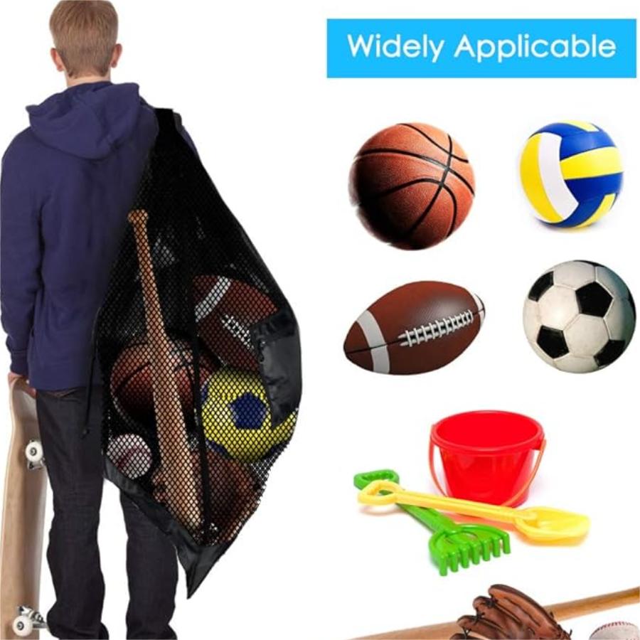 Bolsa esportiva grande de malh - Sports Equipment Basketball avaliação e preço