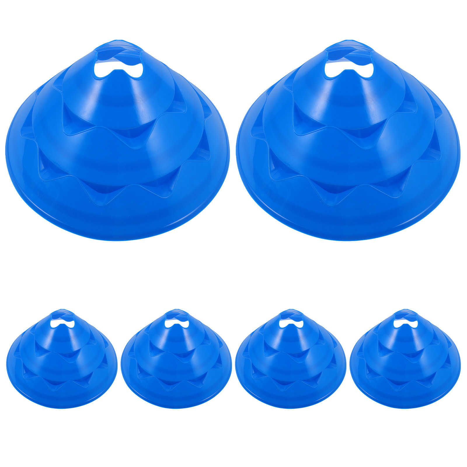 6 Cones de Treinamento de Fute - Sports Equipment Basketball avaliação e preço