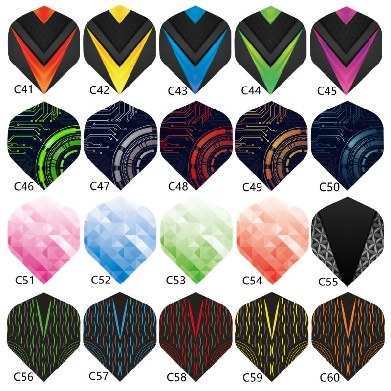 30pcs/pacote penas trasas vôo  - Sports Equipment In Flight avaliação e preço